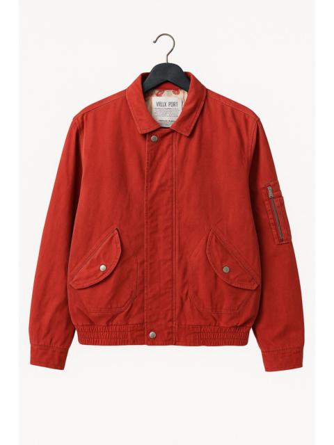 Other Designers Japanese Brand - Vintage Vieux Port Reversible Floral Jacket Japan Made