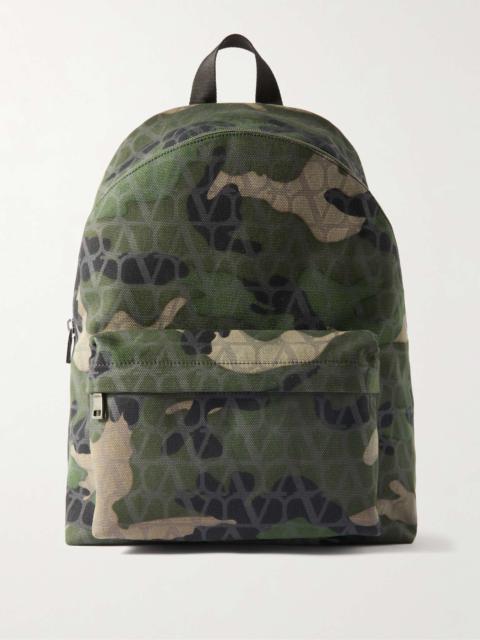 Camoutoile Iconographe Printed Canvas Backpack