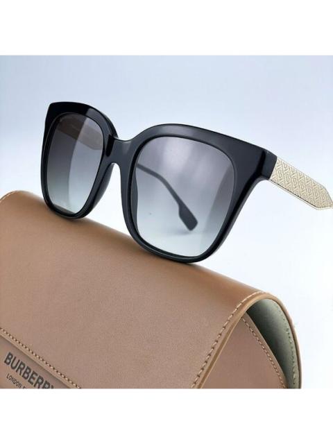 Burberry SALE! NEW Burberry BE4328 EVELYN 300111 Black Gray Butterfly Women Sunglasses