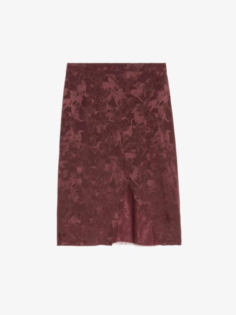 Zadig & Voltaire Julen Silk Skirt