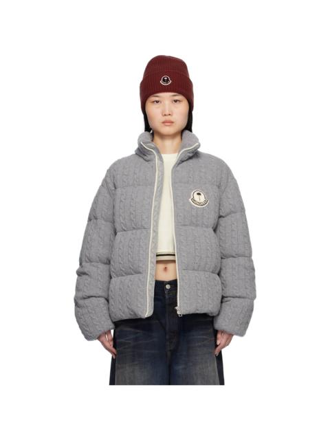 Moncler Moncler x Palm Angels Gray Austru Down Jacket