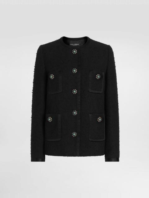 Dolce & Gabbana Rachel basketweave jacket