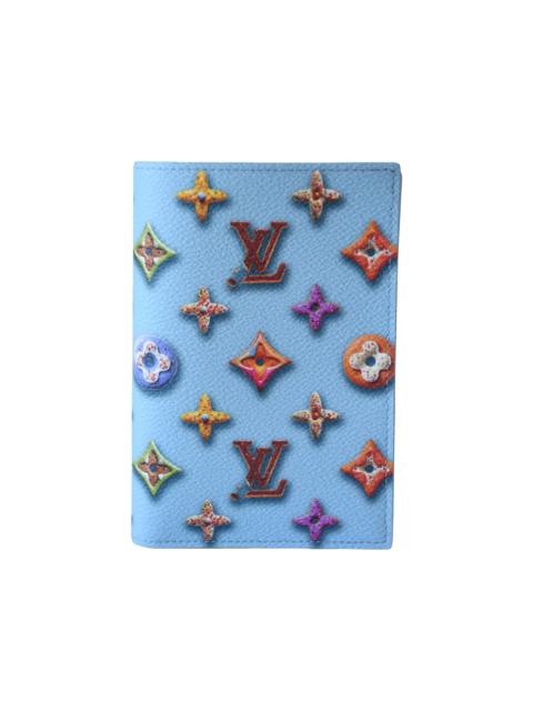 Louis Vuitton Louis Vuitton Monogram Donuts Passport Cover Blue