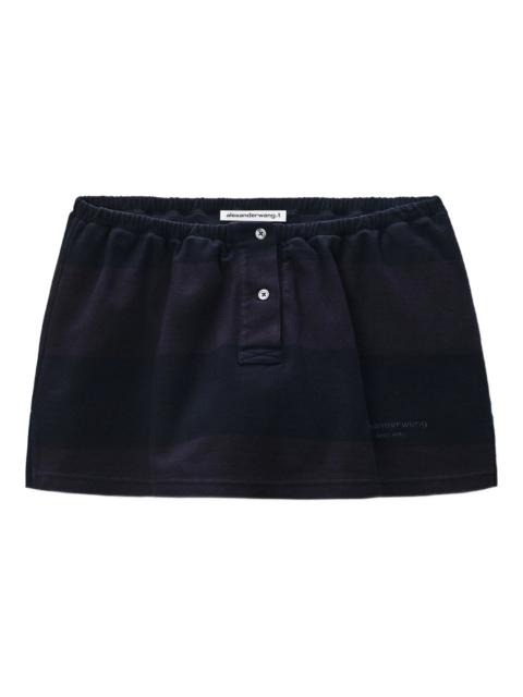 alexanderwang.t Mini Deconstructed Polo Skort