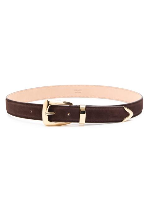 KHAITE Khaite Benny Suede Belt