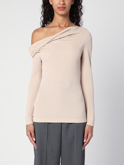 Givenchy Beige sweater with bare shoulder