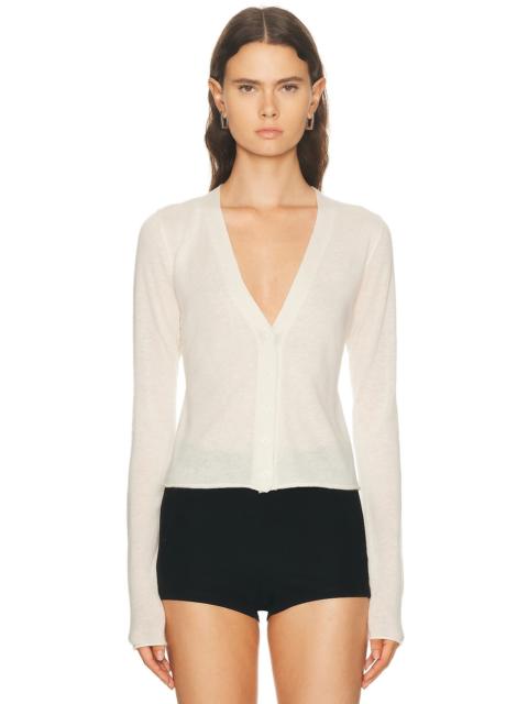 SKIMS Sheer Cashmere Cardigan