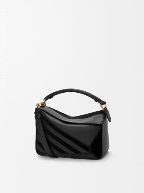 Loewe Small Puzzle bag in classic calfskin and suede