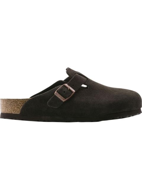 BIRKENSTOCK Boston Soft Footbed Suede Clog - Women's