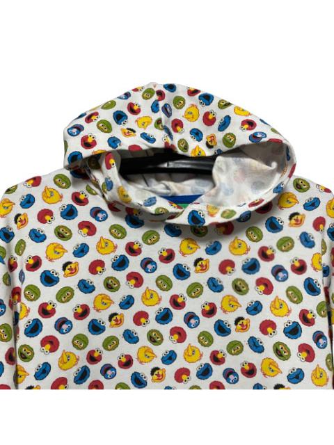 Other Designers Vintage - SESAME STREET Hoodie Ful Print