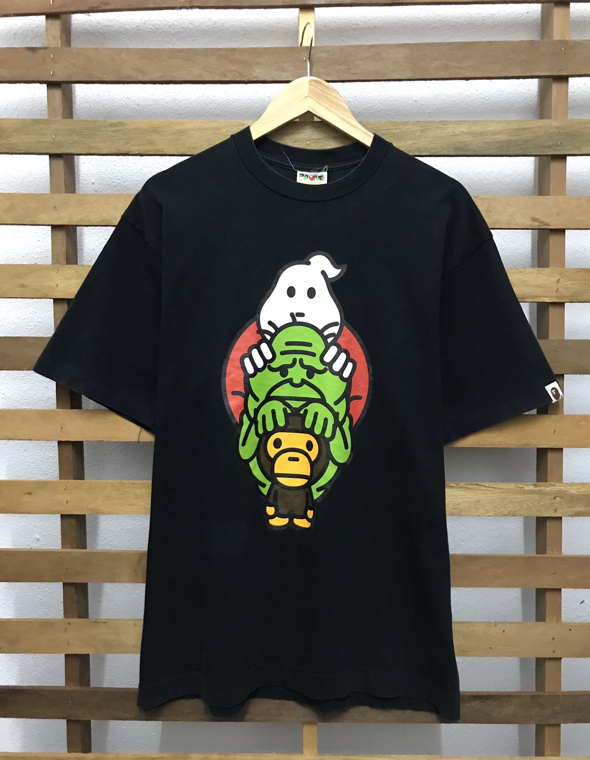 A BATHING APE® Bape x Ghost Busters 2009 Tee | gbstore | REVERSIBLE
