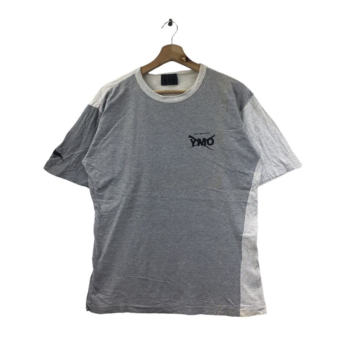 Yohji Yamamoto Vtg 1993 YOHJI YAMAMOTO Signature Tokyo Dome Tee 