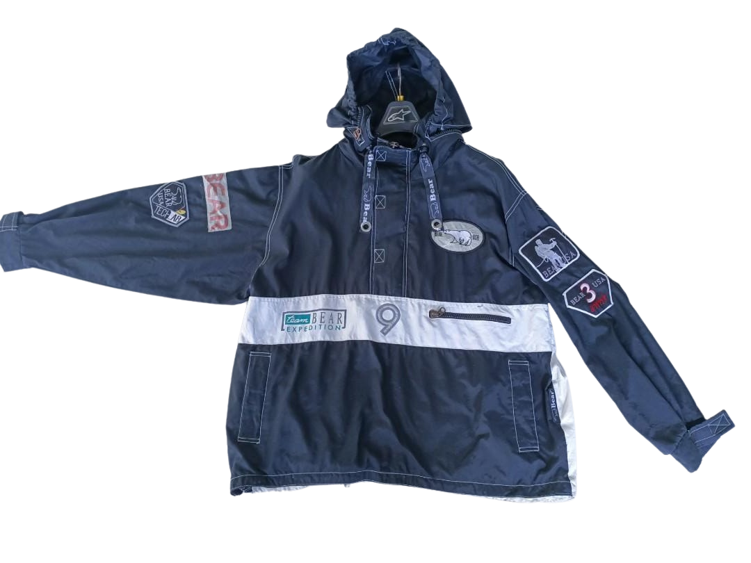 Other Designers Vintage - Vintage bear USA expedition windbreaker  