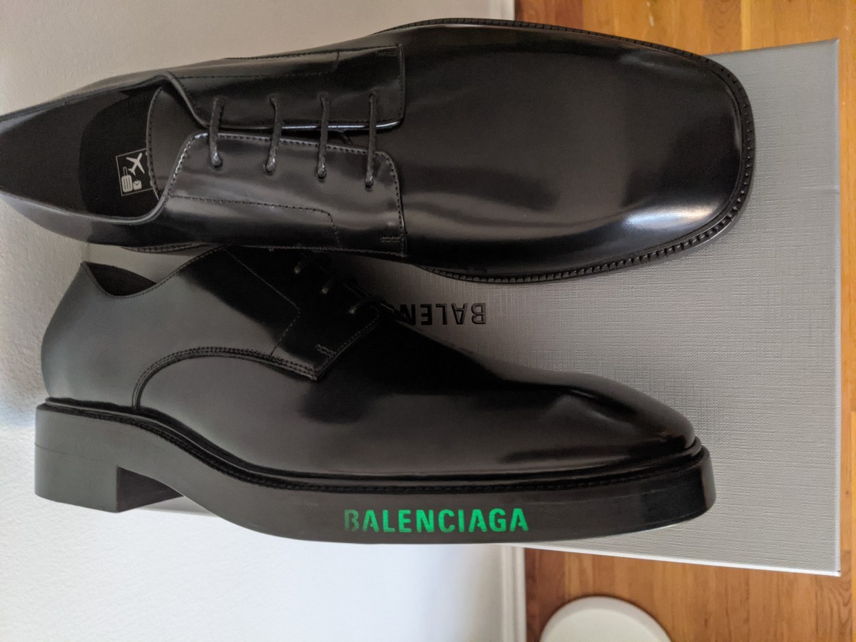 BALENCIAGA BNIB LED Derbies | typical | REVERSIBLE display picture 3