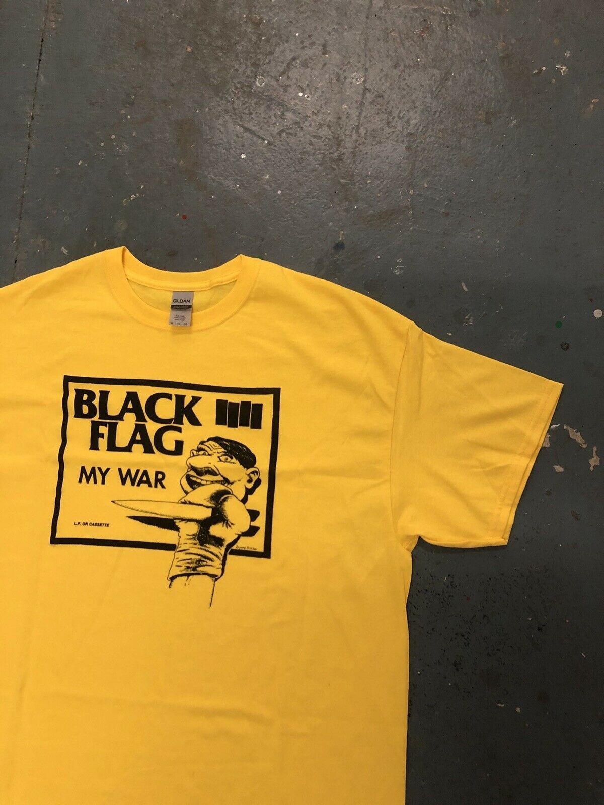 Other Designers Black Flag - Black flag my war tee shirt 