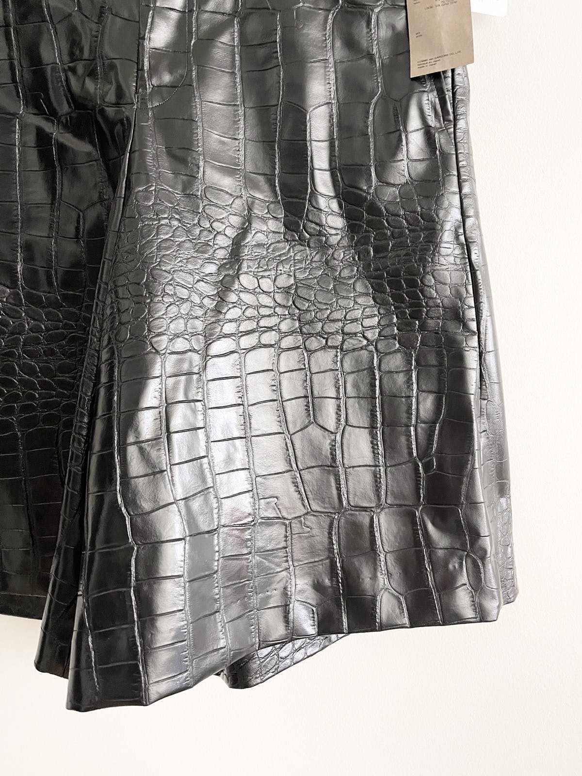 Comme Des Garçons AW19 Comme Des Garcons Homme Plus Crocodile