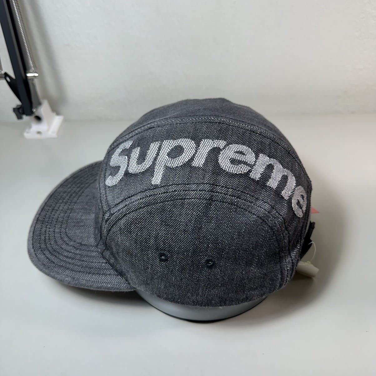 Supreme Supreme Top Logo Denim Camp Cap F/W19 | archived94