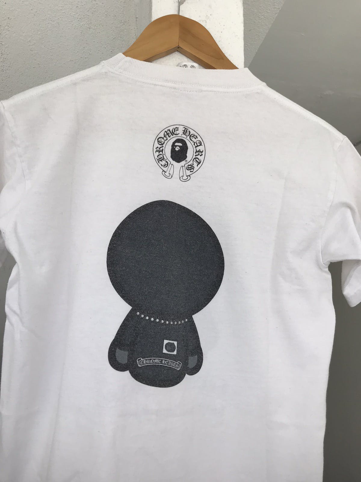 Chrome Hearts × BAPE Tシャツ a bathing ape Bape x Chrome Hearts Black Tee Brand New Multiple Sizes