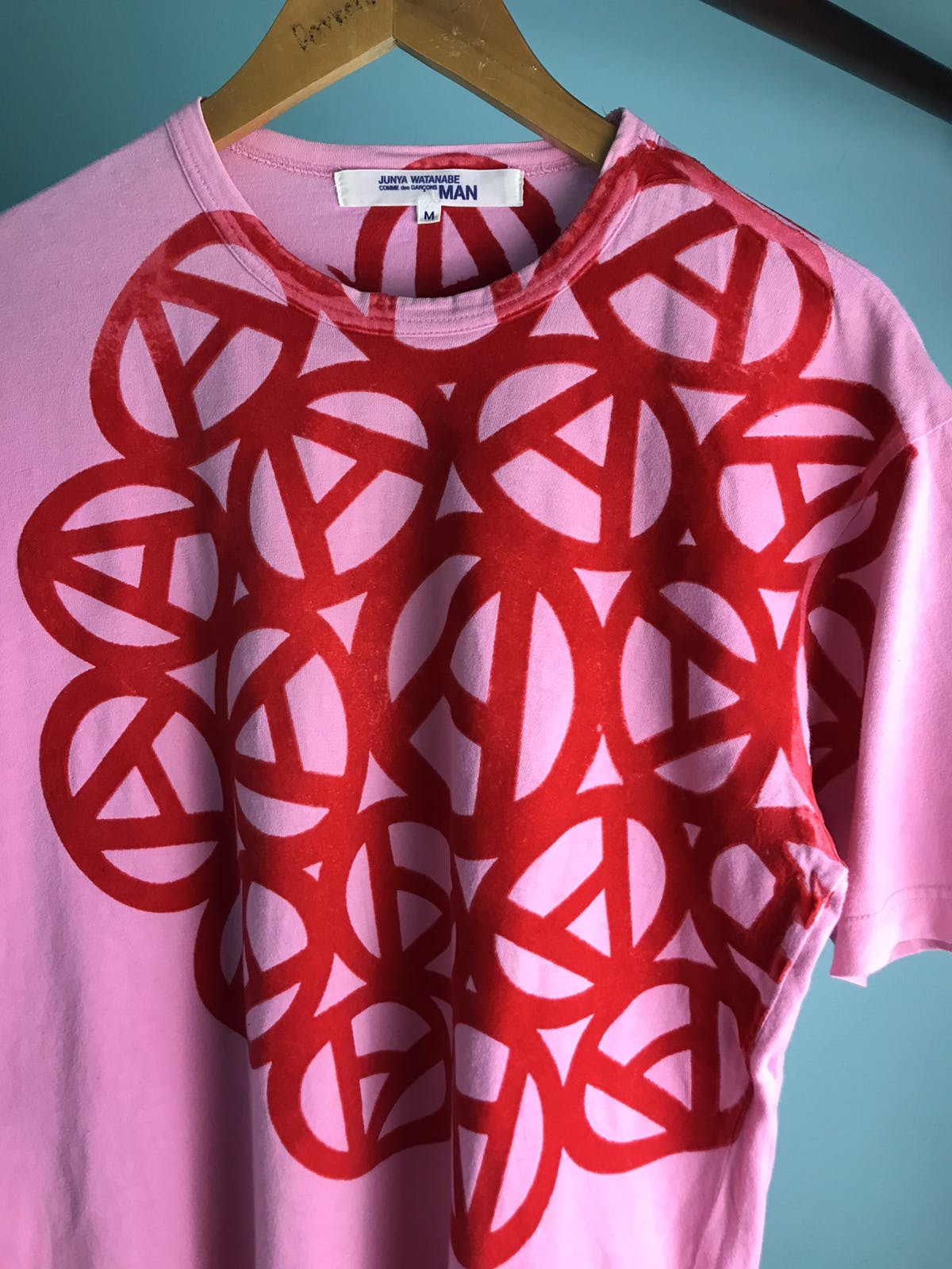 トップス CDG JUNYA WATANABE MAN anarchy tee Junya Watanabe MAN AD2003 Junya Watanabe X Comme des Garcons