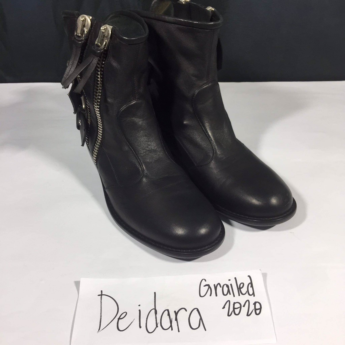 Giuseppe Zanotti Homme Leather Belted Zip Up Boots | deidara 