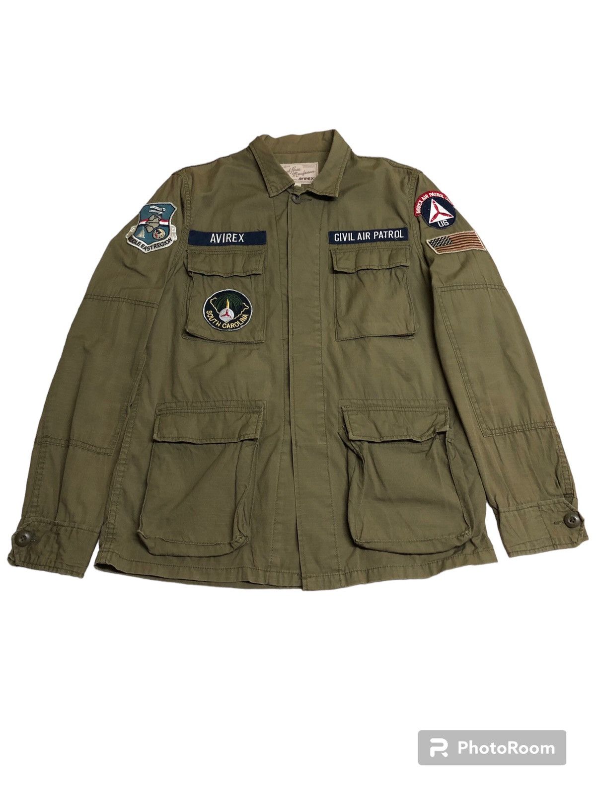 Other Designers Military - AVIREX PATCHES CIVIL AIR PATROL L/S | sogeking |  REVERSIBLE