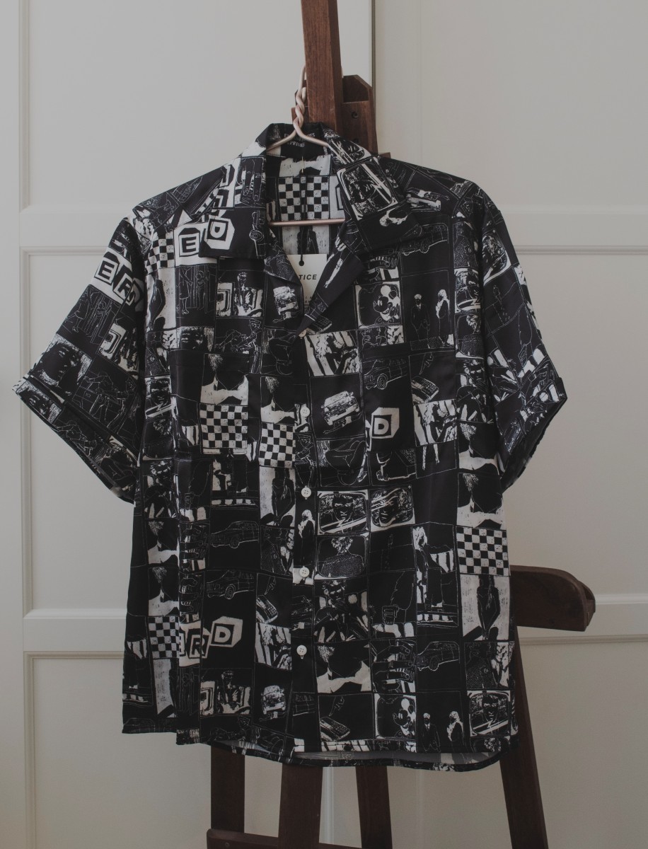 トップス Enfants Riches Deprimes ANIME SILK SHIRT Enfants Riches Déprimés RRP 1440$ SILK ANIME BUTTON UP SHIRT