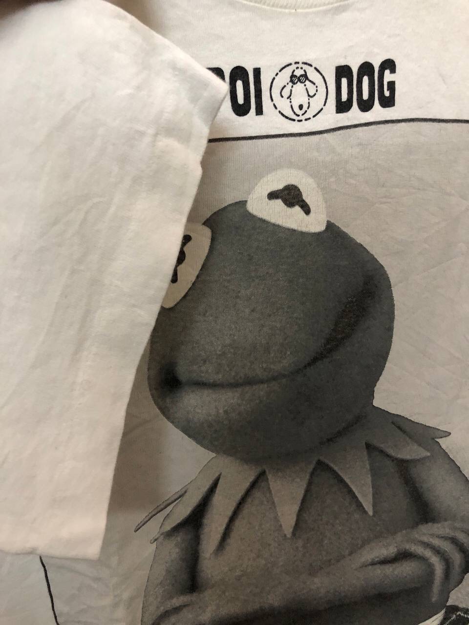 Other Designers Calvin Klein Vintage Kermit Clein Calvin Clein Under Where T Shirt thefinestvtg REVERSIBLE