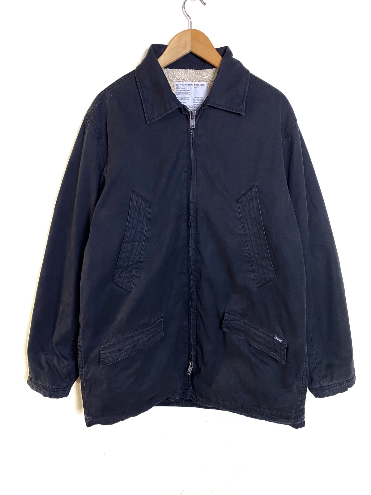 Stüssy Vtg Stussy Outer Gear Work Jacket | kenji_thriftstore 