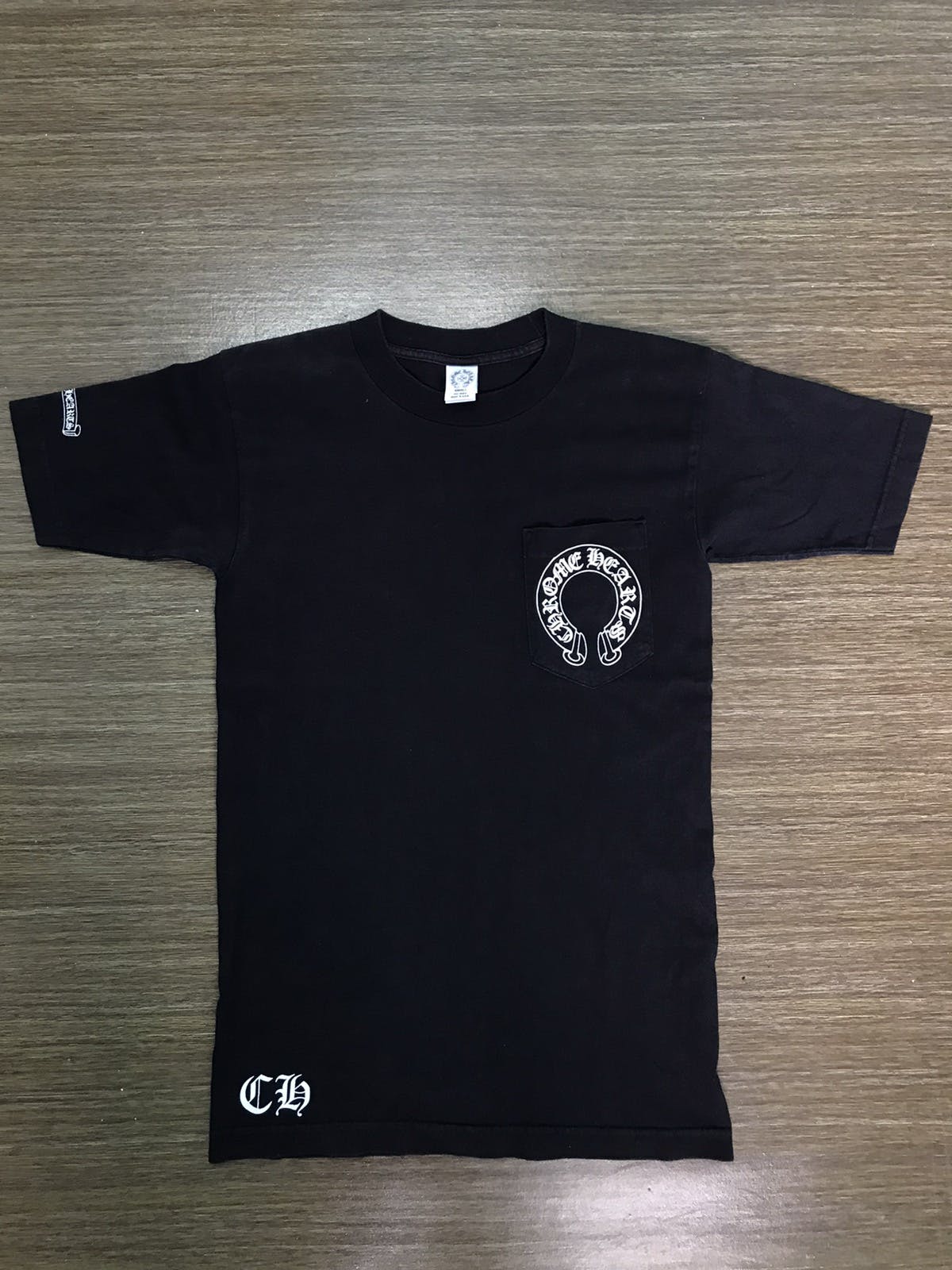 Chrome Hearts Chrome Hearts Horseshoe Tee | azzashop | REVERSIBLE