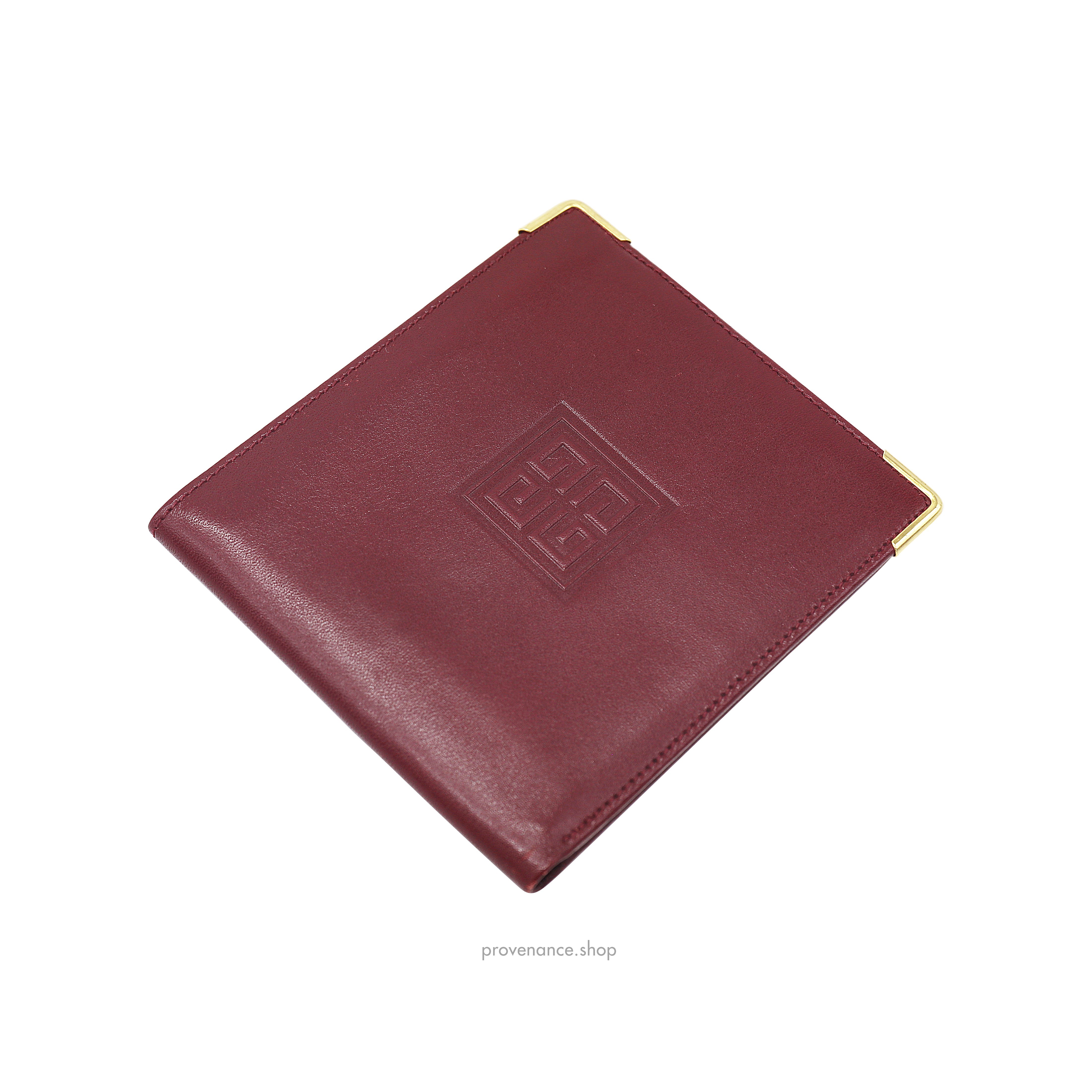 Givenchy Givenchy Bifold Wallet - Red Leather | provenance 