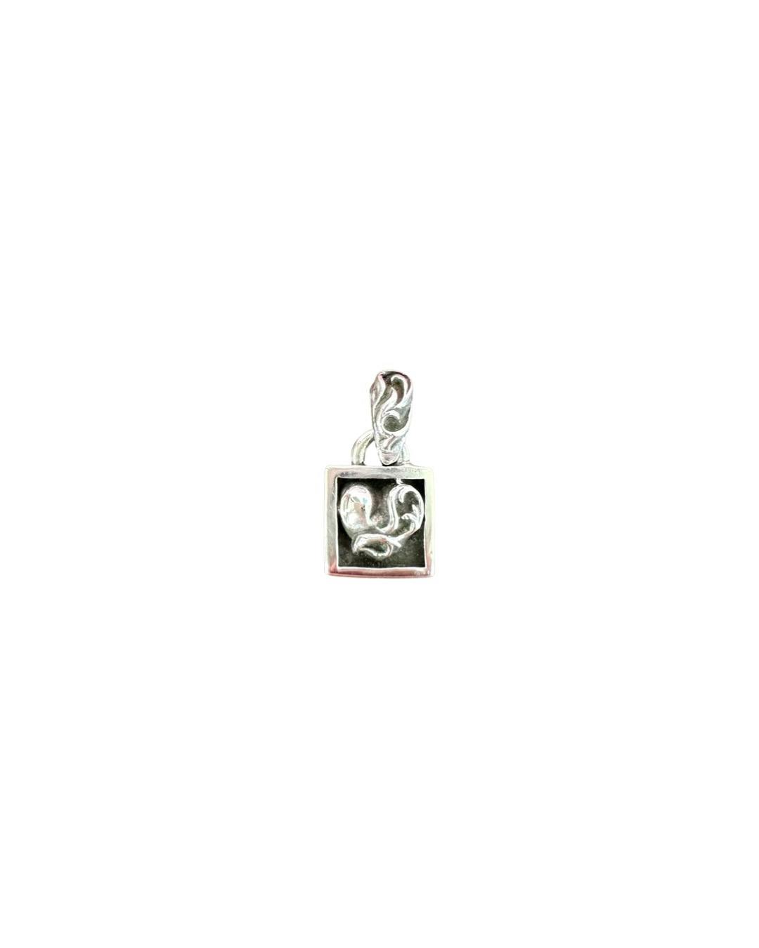 Chrome Hearts Square heart pendant | c99 | REVERSIBLE
