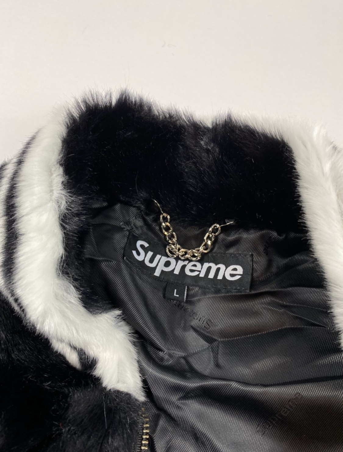 Supreme Supreme Faux Fur Varsity Jacket | jar | REVERSIBLE