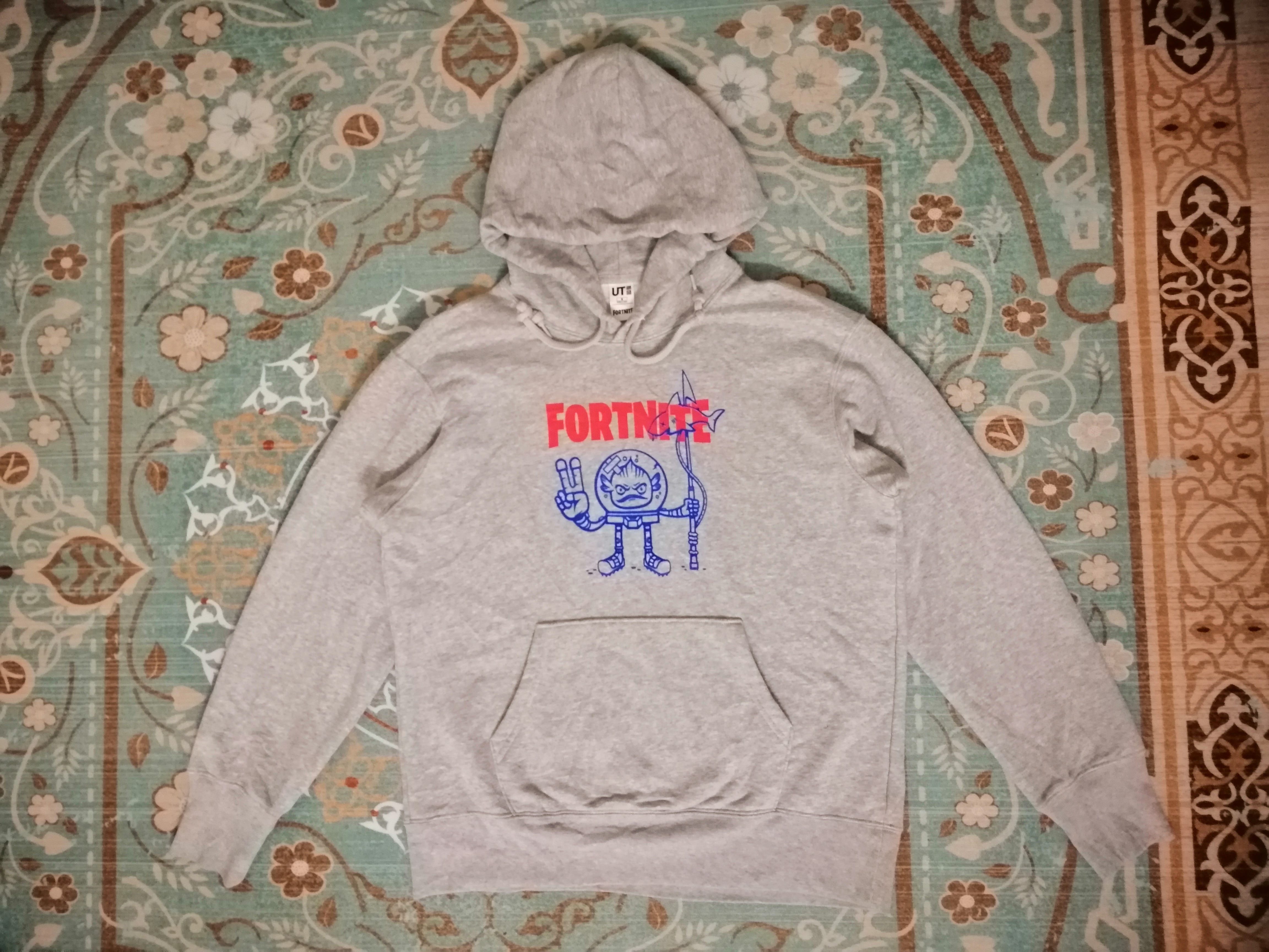 Other Designers Uniqlo ICONIC FORTNITE X UNIQLO EPIC GAME HOODIE SWEATER wealthystore REVERSIBLE