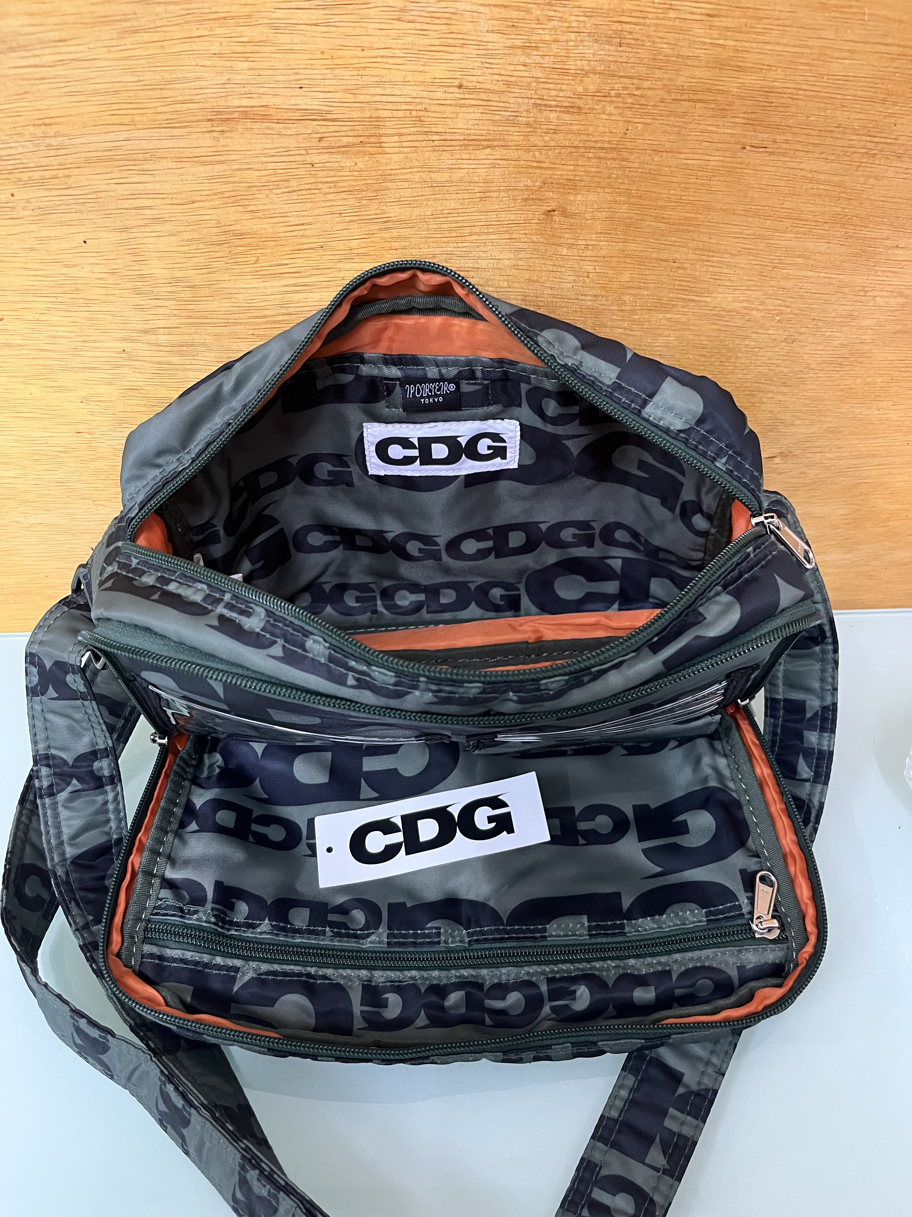 PORTER Authentic Cdg Comme Des Garcons C Porter Massenger Shoulder