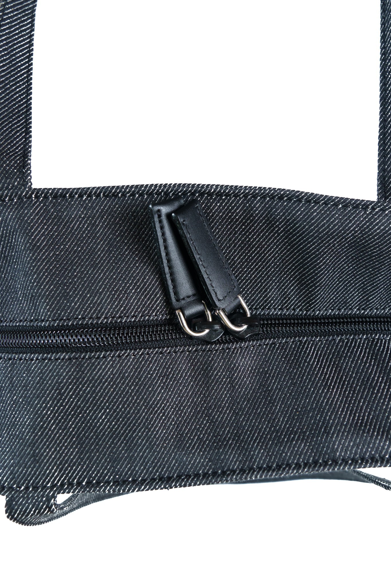 UNDERCOVER Undercover Cindy Sherman Smoking Denim Tote Bag