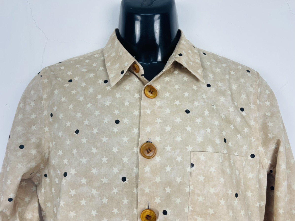 Comme des Garçons Homme Plus CDG HOMME PLUS STAR PRINT BIG BUTTON