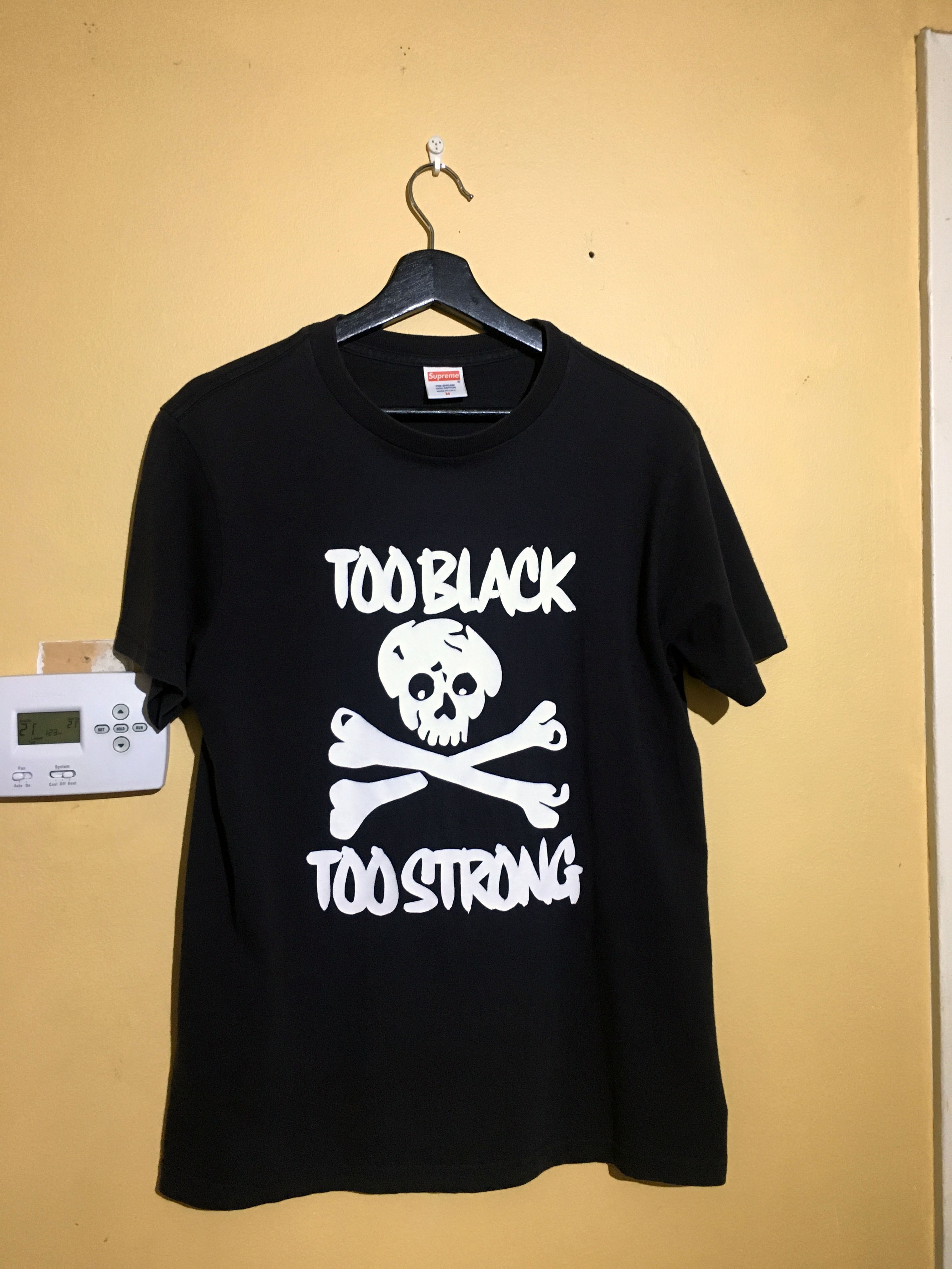 Supreme Too Black Too Strong Tee | dennislimbo | REVERSIBLE