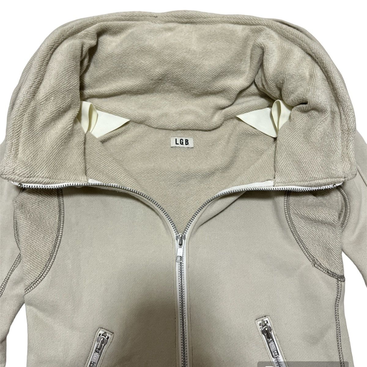 Other Designers Le Grande Bleu (L.G.B.) - L.G.B. Bono Sweat zip jacket |  sale4style | REVERSIBLE