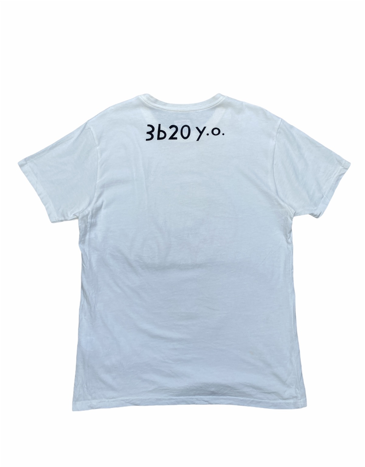 Kapital Kapital Smiley Face White Tee Shirt Size 2