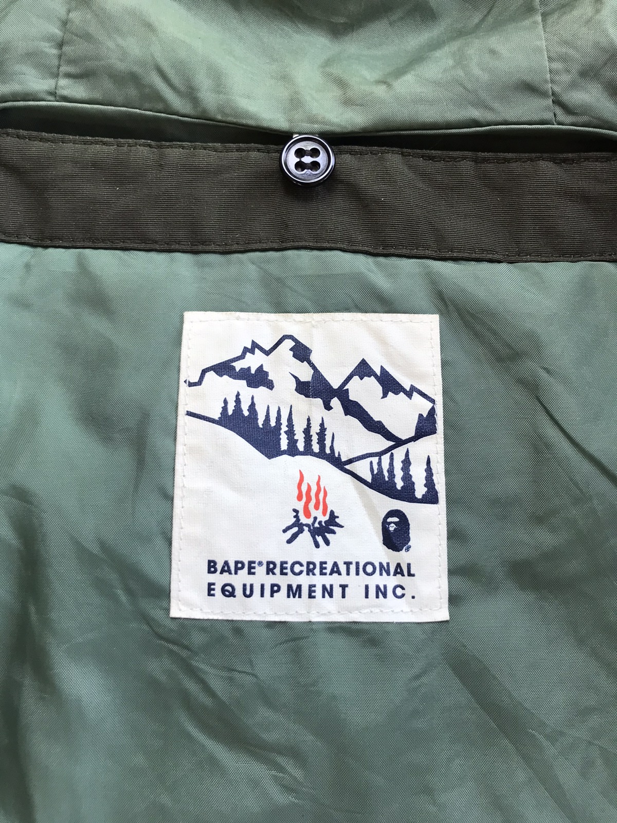 A BATHING APE Bape Mountain Sports Jacket gbstore REVERSIBLE