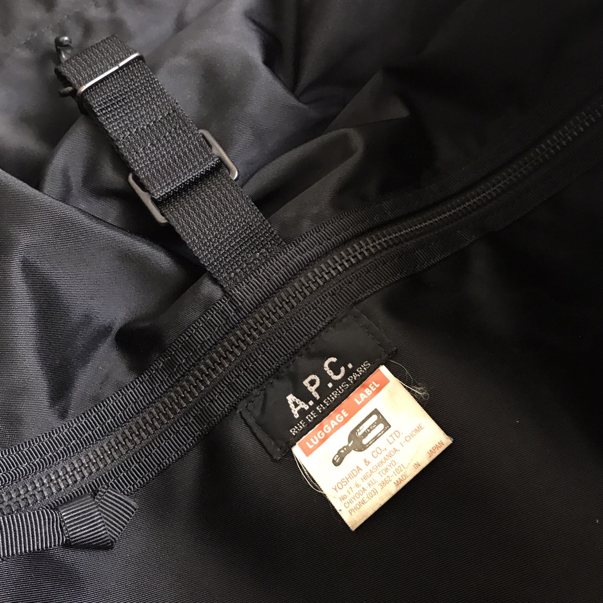 A.P.C. Authentic Luggage Label Japan X A.P.C Paris Yoshida