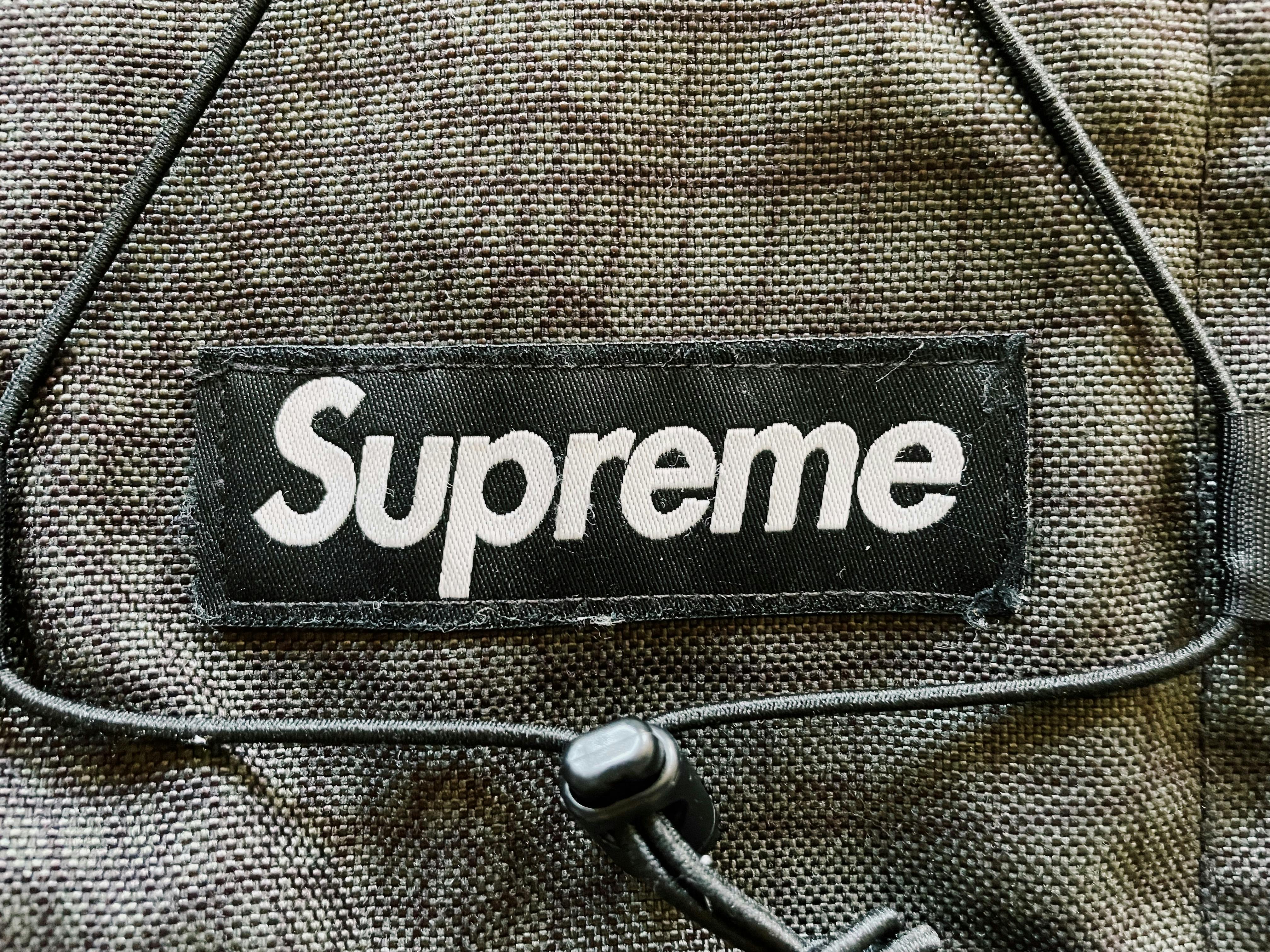 Supreme Supreme Crocodile Print / Croc Backpack Black