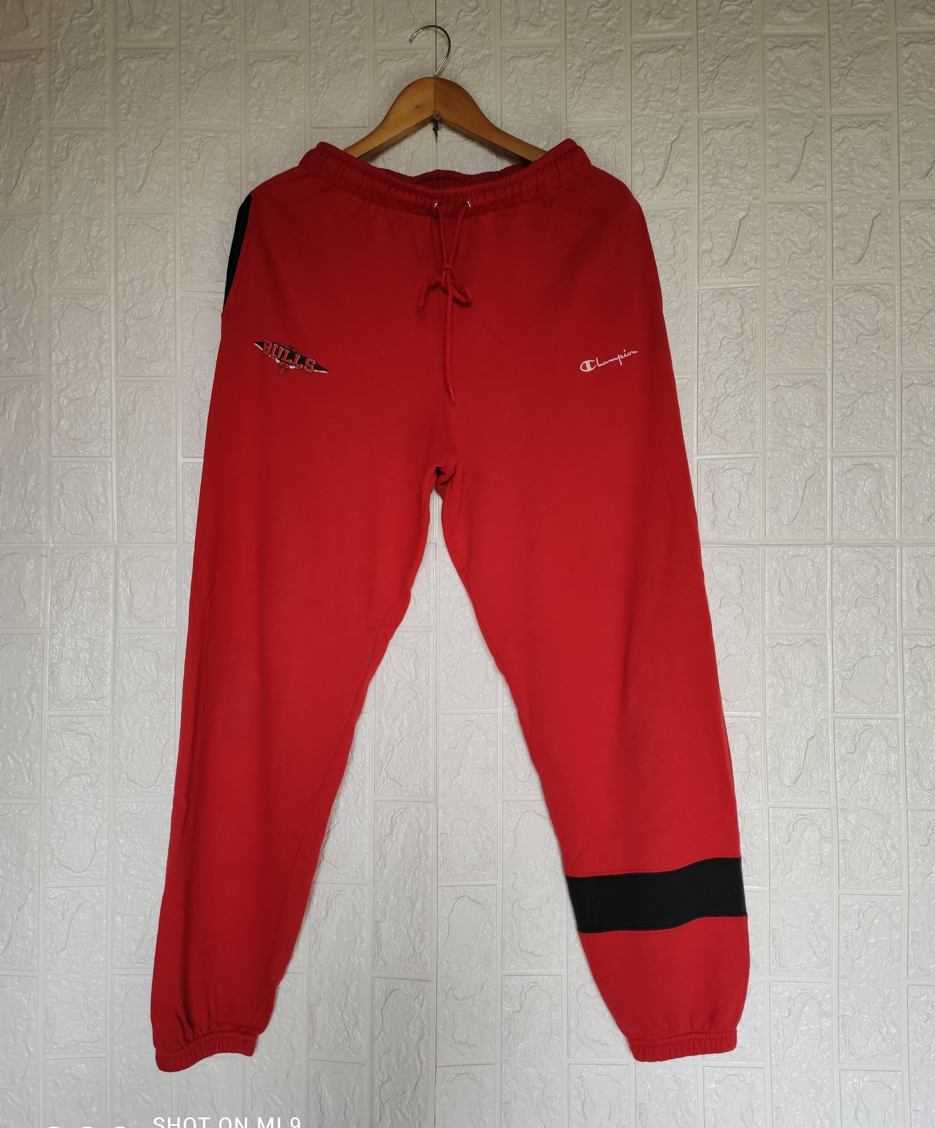 Champion Vintage NBA champion red tracksuit 90s chicago bulls provintage REVERSIBLE