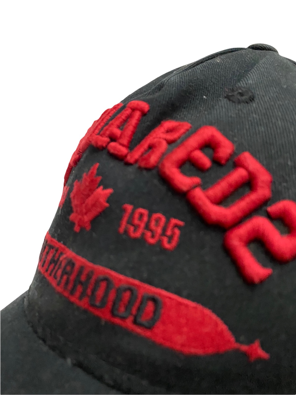 DSQUARED2 Dsquared2 🍁 Dean-Dan Caten Distressed Cap Made in