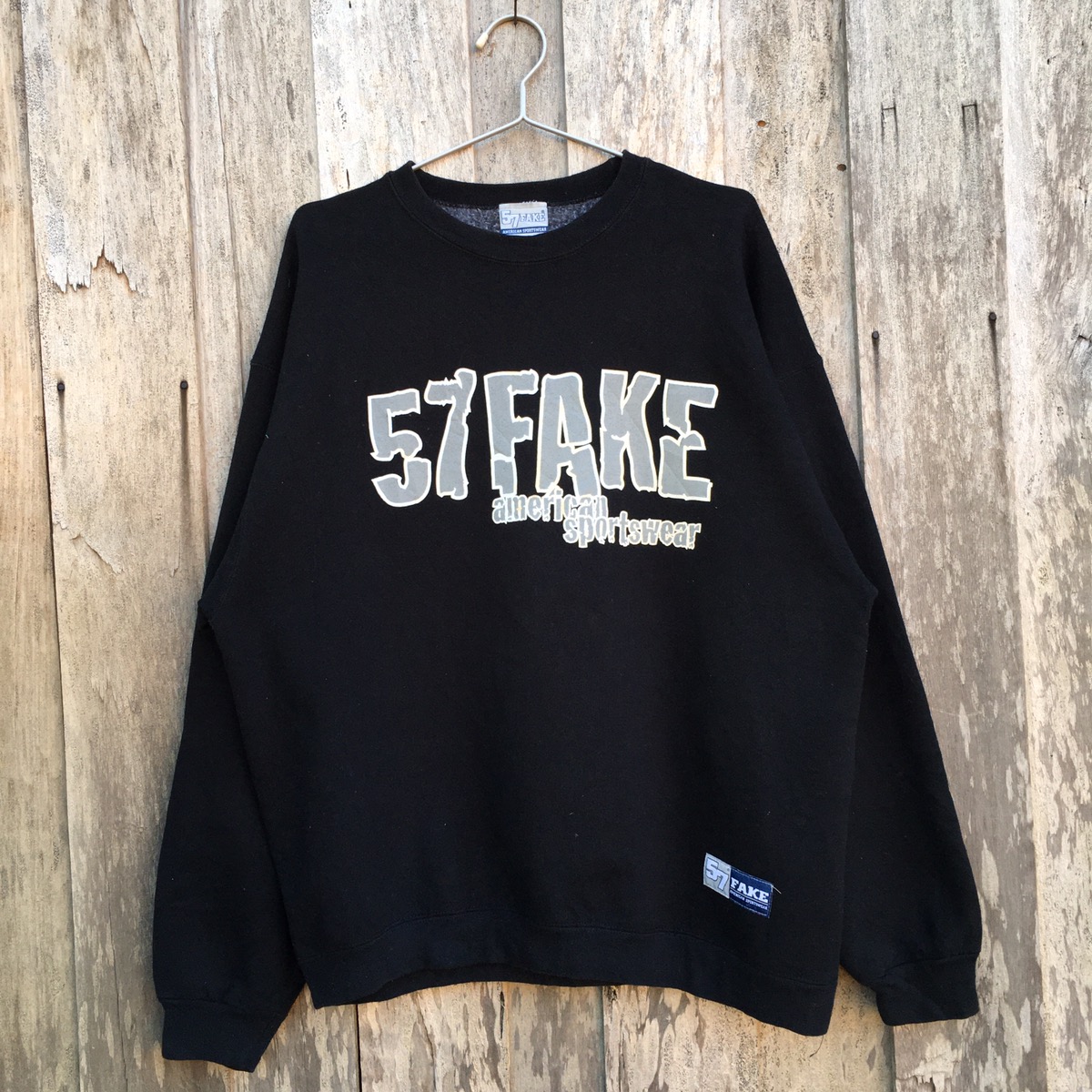 Vintage 57 FAKE American popular Sportswear Crewneck Sweatshirt