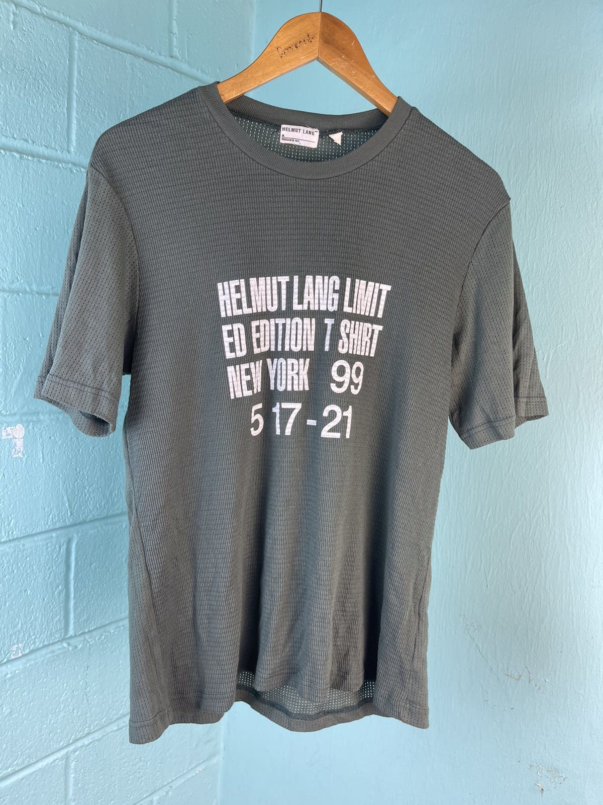 Helmut Lang 1999 Helmut Lang Limited Edition Tee | azzashop 