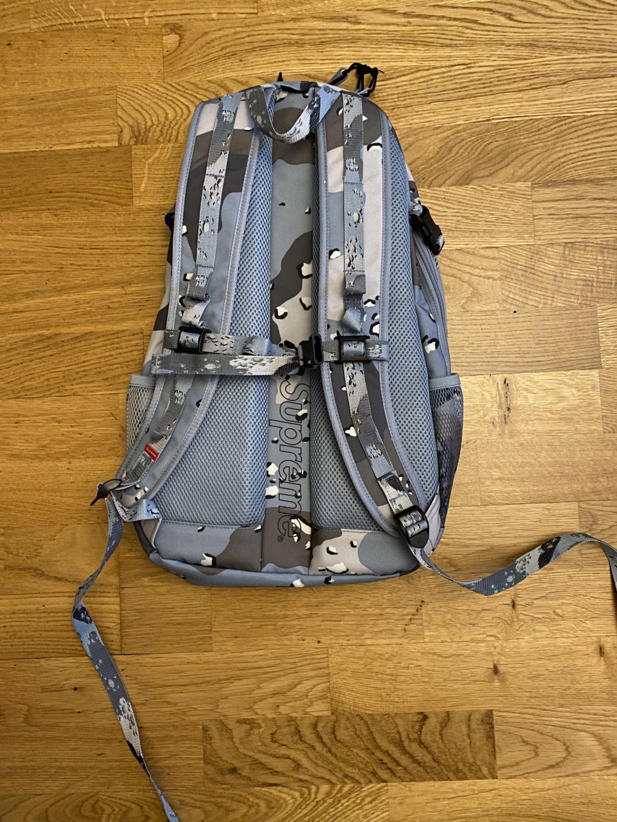 Supreme Backpack popular Blue Chocolate Chip Camo (SS20)