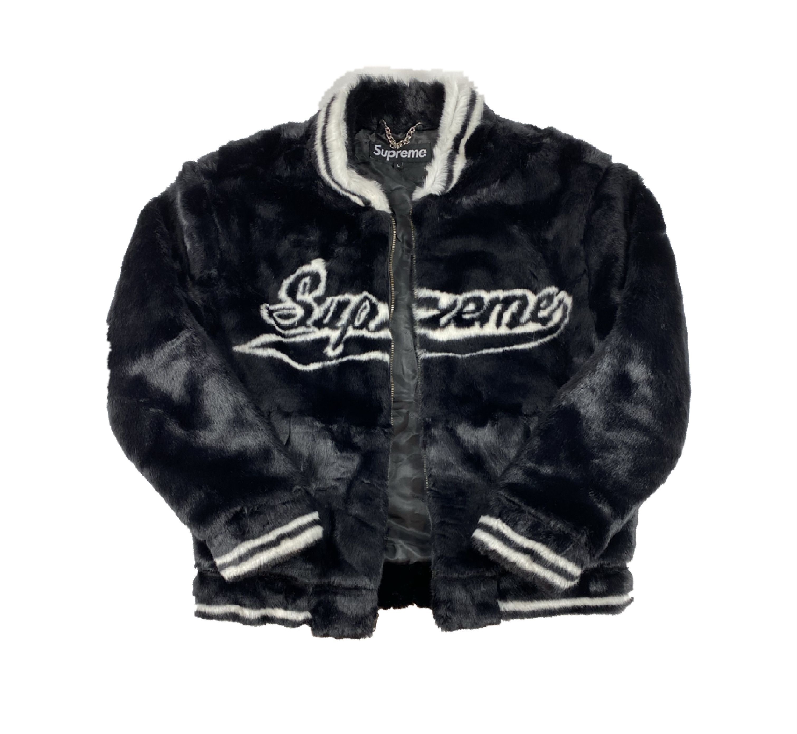 Supreme Supreme Faux Fur Varsity Jacket | jar | REVERSIBLE