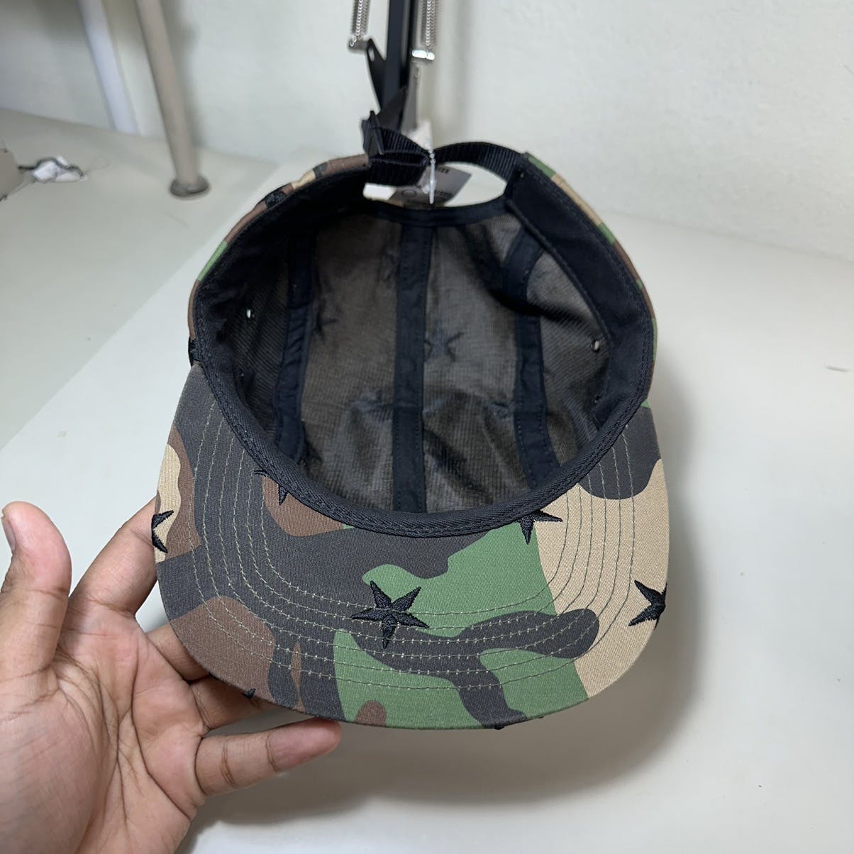 帽子 Supreme woodland camo star camp cap Supreme Stars Camp Cap Olive Camo F/W 13 | eBay