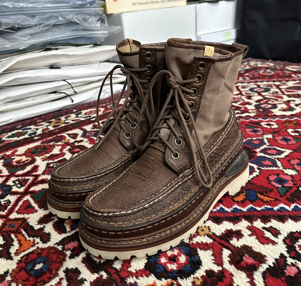 visvim Visvim 12aw grizzly boots | ubvintage | REVERSIBLE